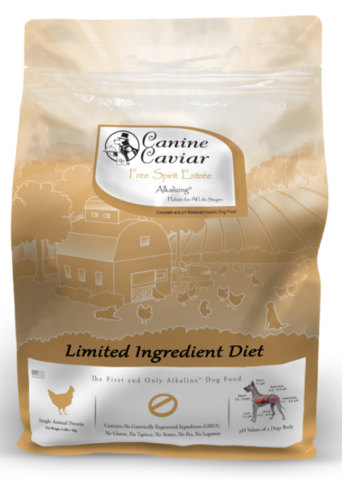 Canine Caviar Dog Food Product Bag